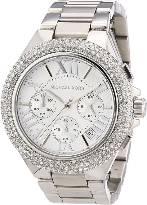 montre michael kors femme argenté|Michael Kors watch for female.